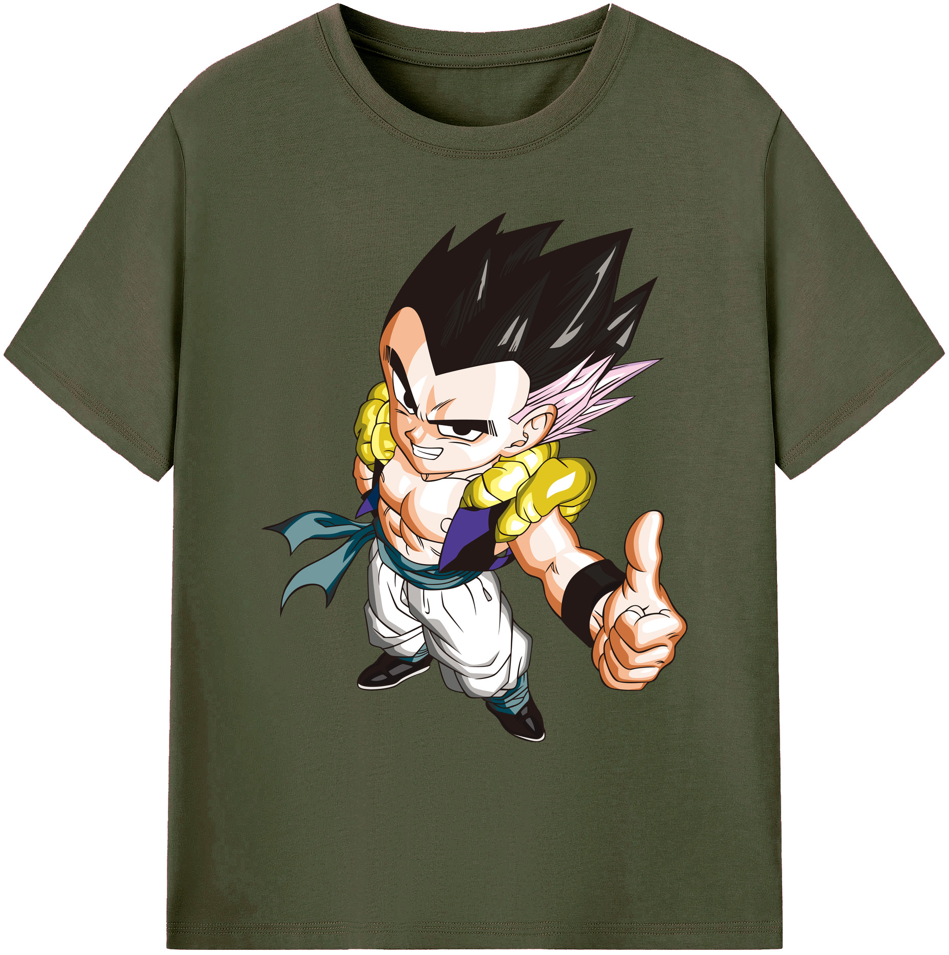 （画像用） ドラゴンボール ベジータ四世（Bejīta Yonsei）DRAGON BALL Vegeta IV 綿100％ メンズ半袖Tシャツ｜肌触りやわらか＆通気性